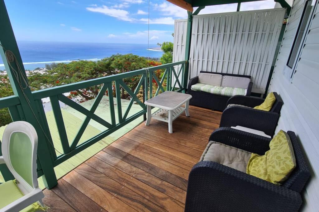 Chalet Sunset, Vue Panoramique Sur La Baie, Proche De Saint-Leu Et Ses Plages ภายนอก รูปภาพ